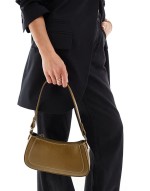 shoulder bag in olive green