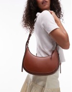 classic cross body bag in brown
