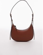 classic cross body bag in brown