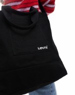 icon tote bag with logo in black