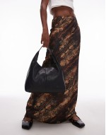 small leather tote bag in black